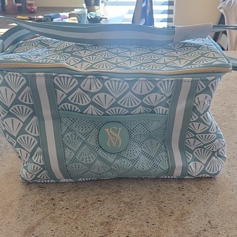 Victoria's Secret Mint and White Lunch Box